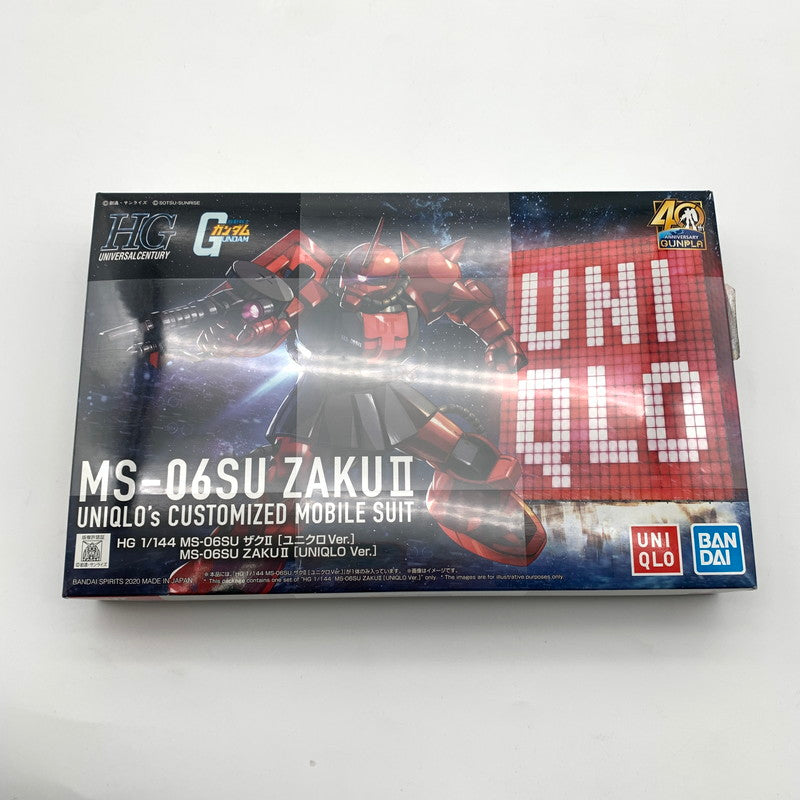 【中古美品】 未組立 LO ユニクロ ガンダム ガンプラ 40周年アニバーサリー UT HG 1144 ザクII ZAKU Ⅱ プラモデル プラモデル ガンプラ 058-260821-st-24-otoh 万代Net店