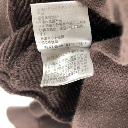 【中古品】【レディース】 MR.OLIVE ミスターオリーブ ハーフジップトップス ワッフルニット風スウェット 140-260506-sy-04-otoh サイズ：M カラー：ブラウン系 万代Net店