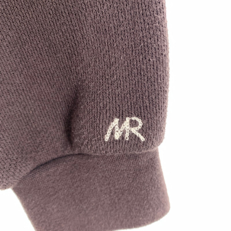 【中古品】【レディース】 MR.OLIVE ミスターオリーブ ハーフジップトップス ワッフルニット風スウェット 140-260506-sy-04-otoh サイズ：M カラー：ブラウン系 万代Net店