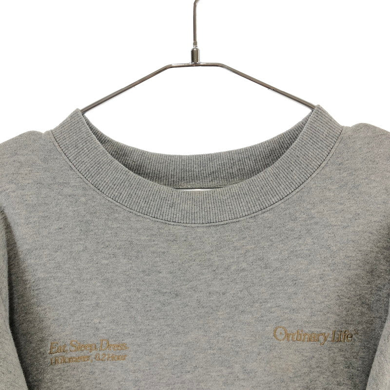 【中古品】【メンズ】 SHINYAKOZUKY ORDINARY HOME HIS CREW シンヤオノヅカ スウェット 141-260324-ts-09-otoh サイズ：M カラー：グレー 万代Net店
