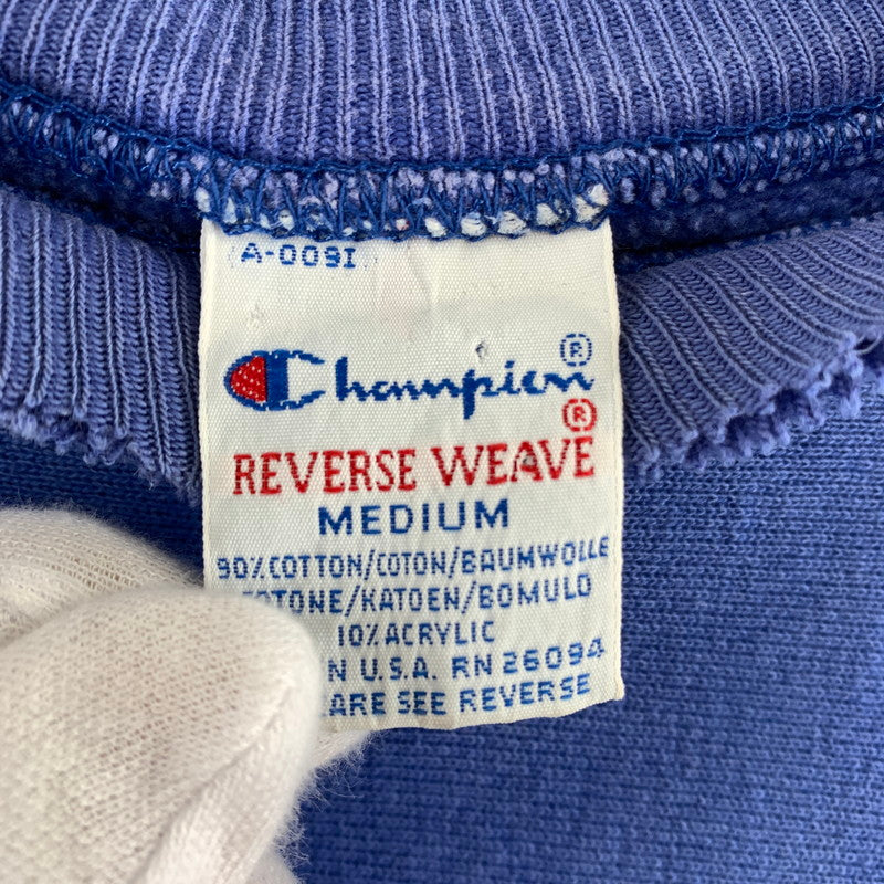 【中古品】【メンズ】 CHAMPION チャンピオン REVERSE WEAVE スウェット 146-260430-ts-11-otoh サイズ：M カラー：ブルー 万代Net店