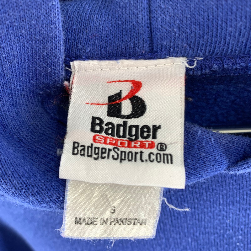【中古品】【メンズ】 Badger Sport バジャースポーツ プルオーバー スウェットパーカー 146-260506-sy-02-otoh サイズ：S カラー：ブルー系 万代Net店