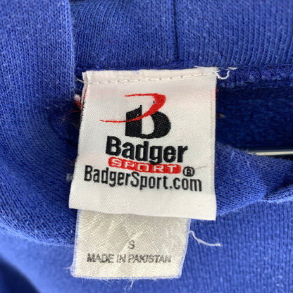 【中古品】【メンズ】 Badger Sport バジャースポーツ プルオーバー スウェットパーカー 146-260506-sy-02-otoh サイズ：S カラー：ブルー系 万代Net店