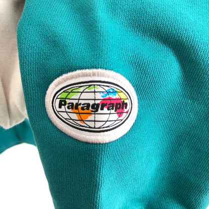 【中古美品】【メンズ】 PARAGRAPH LogoHoodie PARAGRAPH_NO.34 パラグラフ パーカー 142-260324-ts-04-otoh サイズ：フリー カラー：エメラルドグリーン 万代Net店