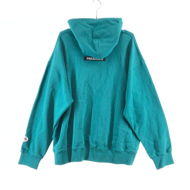 【中古美品】【メンズ】 PARAGRAPH LogoHoodie PARAGRAPH_NO.34 パラグラフ パーカー 142-260324-ts-04-otoh サイズ：フリー カラー：エメラルドグリーン 万代Net店