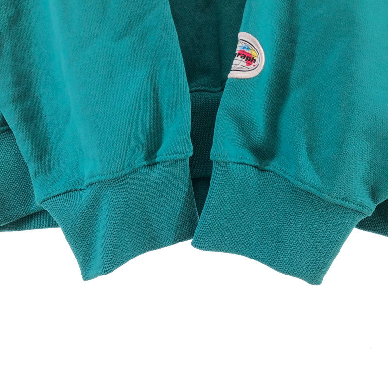 【中古美品】【メンズ】 PARAGRAPH LogoHoodie PARAGRAPH_NO.34 パラグラフ パーカー 142-260324-ts-04-otoh サイズ：フリー カラー：エメラルドグリーン 万代Net店