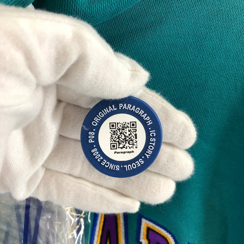 【中古美品】【メンズ】 PARAGRAPH LogoHoodie PARAGRAPH_NO.34 パラグラフ パーカー 142-260324-ts-04-otoh サイズ：フリー カラー：エメラルドグリーン 万代Net店