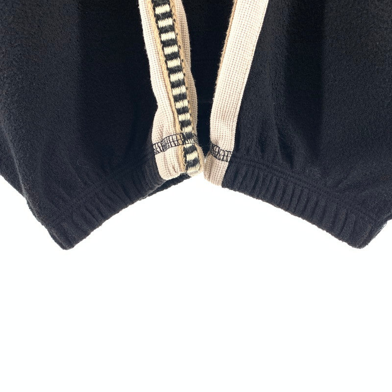 【中古品】【メンズ】 SASQUATCHFABRIX サスクワッチファブリックス 22SS-CSL-001 レーステープモックネックセーター 140-260607-st-06-otoh サイズ：XL カラー：ブラック 万代Net店