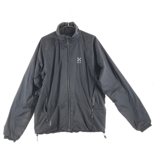 【中古品】【メンズ】 HAGLOFS ホグロフス BARRIER III HOOD　中綿ジャケット インシュレーションジャケット 144-260510-sy-03-otoh サイズ：L カラー：ブラック系 万代Net店