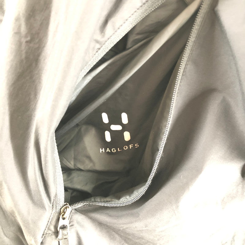 【中古品】【メンズ】 HAGLOFS ホグロフス BARRIER III HOOD　中綿ジャケット インシュレーションジャケット 144-260510-sy-03-otoh サイズ：L カラー：ブラック系 万代Net店
