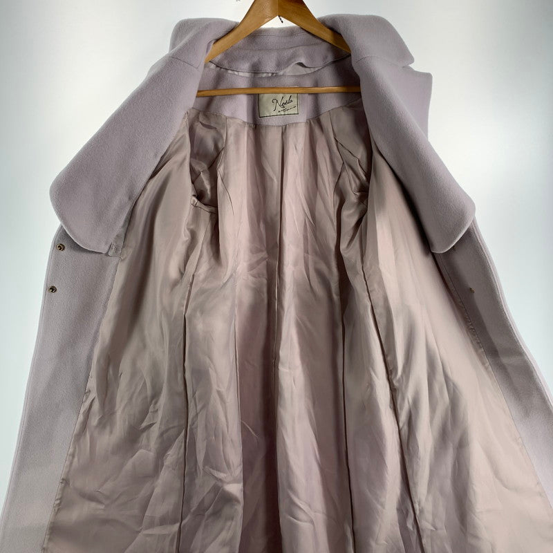 【中古品】【レディース】 NOEKA 5064503 ウールフレアチェスターコート アウター ブランド 古着 (fuz) 169-260606-gm-07-oto サイズ：S カラー：ピンク 万代Net店