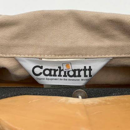 【中古品】【メンズ】 CARHARTT カーハート ダック オールインワン つなぎ ブランド 古着 (fuz) 157-260606-gm-25-oto サイズ：40 カラー：ベージュ 万代Net店