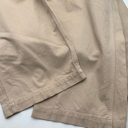 【中古品】【メンズ】 CARHARTT カーハート ダック オールインワン つなぎ ブランド 古着 (fuz) 157-260606-gm-25-oto サイズ：40 カラー：ベージュ 万代Net店