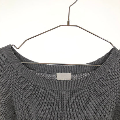 【中古品】【レディース】 URU TOKYO ウル東京 19SUK04 コットンシルクニット　チャコールグレー系 140-260506-sy-01-otoh サイズ：F カラー：チャコールグレー系 万代Net店