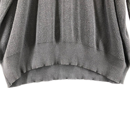 【中古品】【レディース】 URU TOKYO ウル東京 19SUK04 コットンシルクニット　チャコールグレー系 140-260506-sy-01-otoh サイズ：F カラー：チャコールグレー系 万代Net店