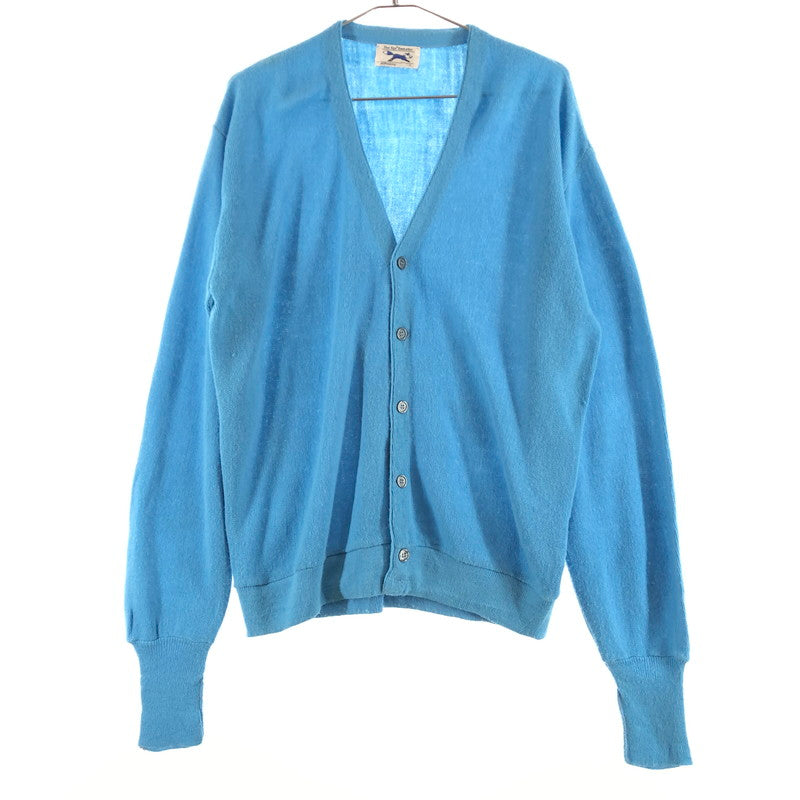 【中古品】【メンズ】 JC PENNY ジェイシーペニー アクリルニットカーディガン サックスブルー 146-260605-sm-03-otoh サイズ：L カラー：サックスブルー 万代Net店