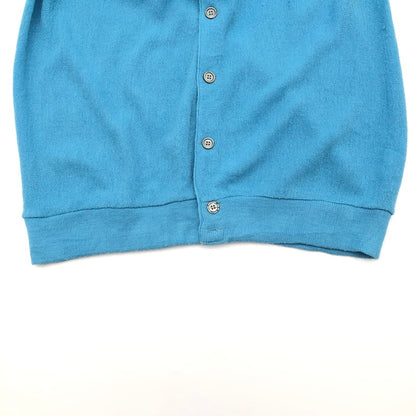 【中古品】【メンズ】 JC PENNY ジェイシーペニー アクリルニットカーディガン サックスブルー 146-260605-sm-03-otoh サイズ：L カラー：サックスブルー 万代Net店