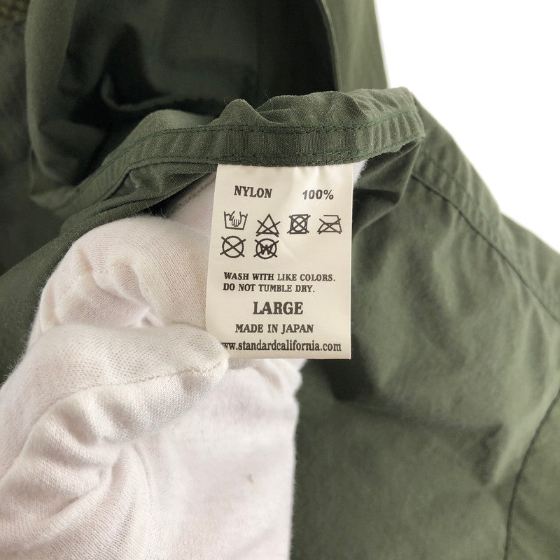【中古品】 STANDARD CALIFORNIA PACKABLE CAR COAT スタンダードカリフォルニア パッカブル カーコート 140-260319-ts-01-otoh カラー：オリーブ 万代Net店