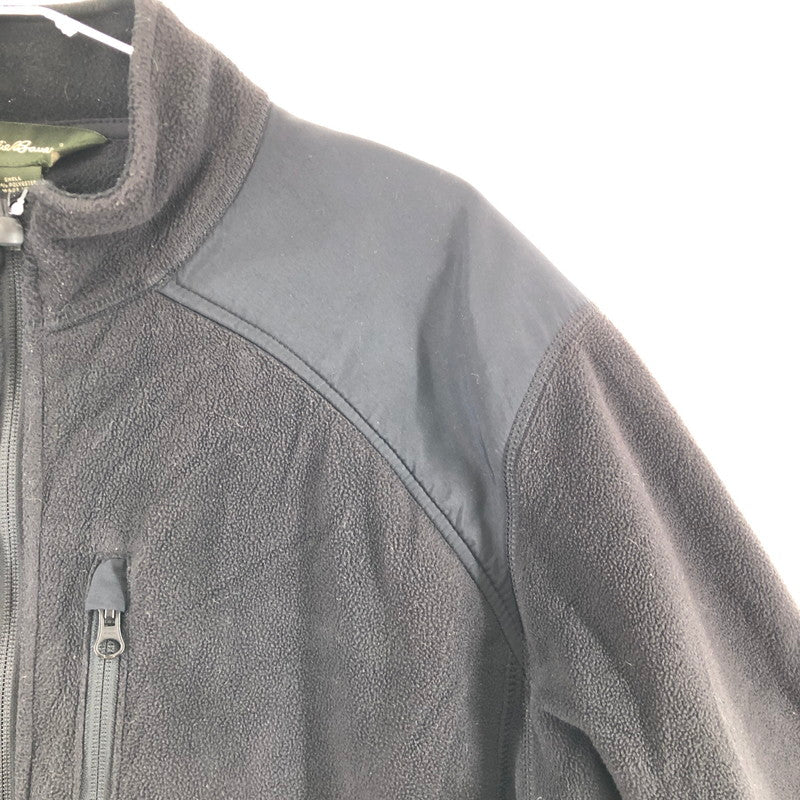 【中古品】【メンズ】 EDDIE BAUER エディーバウアーフリースジャケット 144-260319-ts-04-oto サイズ：L カラー：ブラック 万代Net店