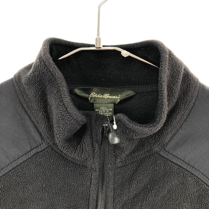 【中古品】【メンズ】 EDDIE BAUER エディーバウアーフリースジャケット 144-260319-ts-04-oto サイズ：L カラー：ブラック 万代Net店