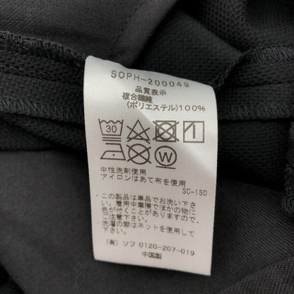 【中古品】【メンズ】 SOPHNET SOPH-200049 20SS HOPSACK WIDE CROPPED EASY PANTS ソフネ 153-260821-sm-02-otoh カラー：ブラック 万代Net店