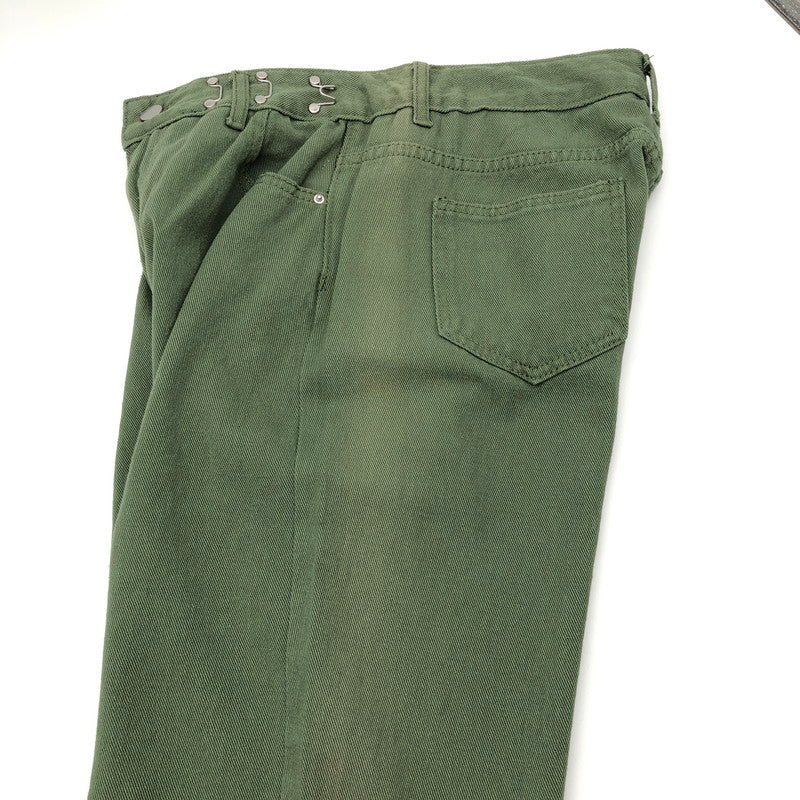 【中古品】【レディース】 MINJMINI STORE ミニミニストアハイウェストデニムワイドパンツ 174-260822-sm-02-otoh カラー：カーキ 万代Net店