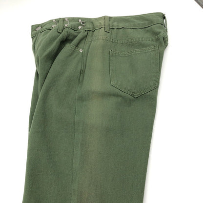 【中古品】【レディース】 MINJMINI STORE ミニミニストアハイウェストデニムワイドパンツ 174-260822-sm-02-otoh カラー：カーキ 万代Net店