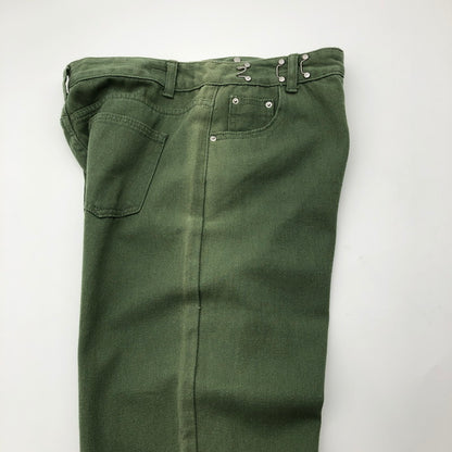 【中古品】【レディース】 MINJMINI STORE ミニミニストアハイウェストデニムワイドパンツ 174-260822-sm-01-otoh カラー：カーキ 万代Net店