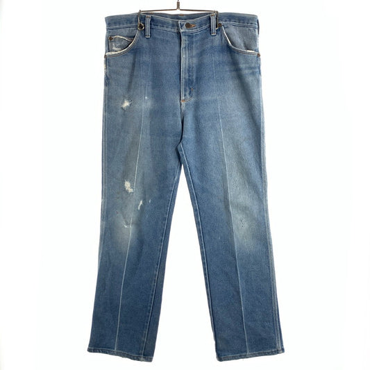 【中古品】【メンズ】 WRANGLER ラングラー USA製 デニムパンツ ジーンズ ブランド 古着 (fuz) 157-260606-gm-19-oto サイズ：38M カラー：インディゴ 万代Net店
