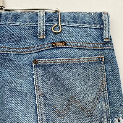 【中古品】【メンズ】 WRANGLER ラングラー USA製 デニムパンツ ジーンズ ブランド 古着 (fuz) 157-260606-gm-19-oto サイズ：38M カラー：インディゴ 万代Net店