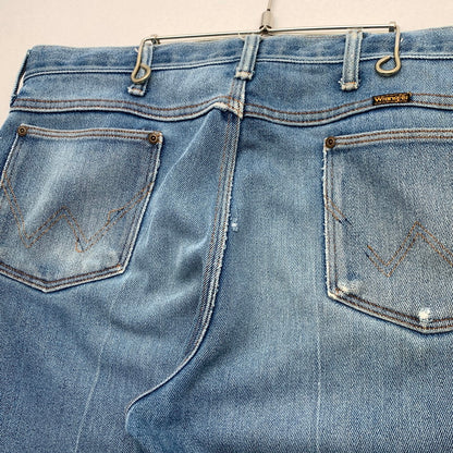 【中古品】【メンズ】 WRANGLER ラングラー USA製 デニムパンツ ジーンズ ブランド 古着 (fuz) 157-260606-gm-19-oto サイズ：38M カラー：インディゴ 万代Net店