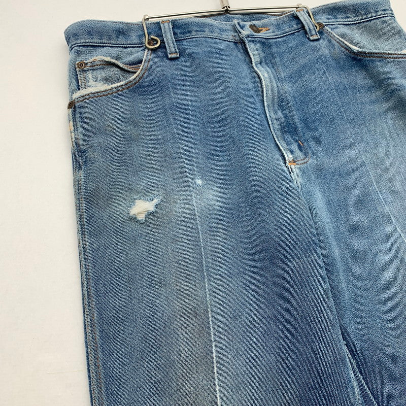 【中古品】【メンズ】 WRANGLER ラングラー USA製 デニムパンツ ジーンズ ブランド 古着 (fuz) 157-260606-gm-19-oto サイズ：38M カラー：インディゴ 万代Net店
