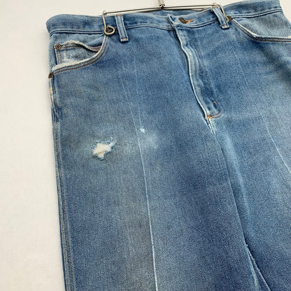 【中古品】【メンズ】 WRANGLER ラングラー USA製 デニムパンツ ジーンズ ブランド 古着 (fuz) 157-260606-gm-19-oto サイズ：38M カラー：インディゴ 万代Net店