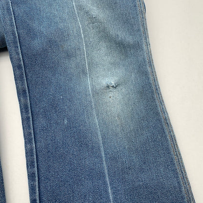 【中古品】【メンズ】 WRANGLER ラングラー USA製 デニムパンツ ジーンズ ブランド 古着 (fuz) 157-260606-gm-19-oto サイズ：38M カラー：インディゴ 万代Net店