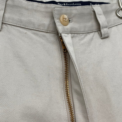 【中古品】【メンズ】 POLO RALPH LAUREN ポロ・ラルフローレン チノパンツ ポロチノ パンツ ボトムス ブランド 古着 (fuz) 158-260606-gm-22-oto サイズ：30 カラー：ベージュ 万代Net店