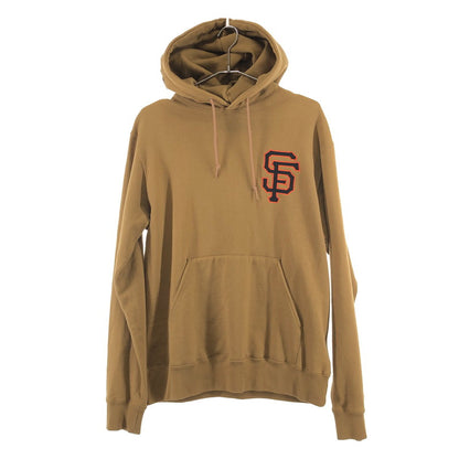 【中古美品】【メンズ】 F.C.REAL.BRISTOL FCRB-212023 21AW MLB TOUR TEAM SWEAT HOODIE エフシーレアルブリストル MLBツアー チームスウェットフーディ 142-260320-ts-02-otoh サイズ：S カラー：キャメル 万代Net店