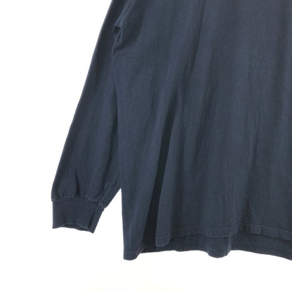 【中古品】【メンズ】 Supreme シュプリーム BOX LOGO L/S TEE 20AW ボックスロゴ ロングスリーブ Tシャツ ロンT 長袖 149-260402-nm-04-otoh サイズ：XL カラー：ネイビー 万代Net店