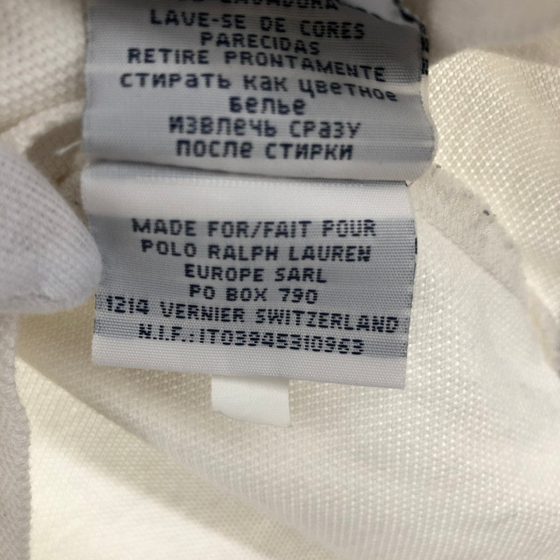 【中古品】【メンズ】 POLO RALPH LAUREN ポロ ラルフローレン ビッグポニー カスタムフィット 鹿の子ポロシャツ 146-260506-sy-05-otoh サイズ：L カラー：レッド・ブルー・ホワイト系 万代Net店