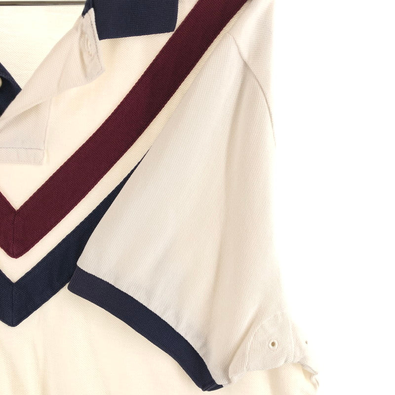 【中古品】【メンズ】 POLO RALPH LAUREN ポロ ラルフローレン ビッグポニー カスタムフィット 鹿の子ポロシャツ 146-260506-sy-05-otoh サイズ：L カラー：レッド・ブルー・ホワイト系 万代Net店