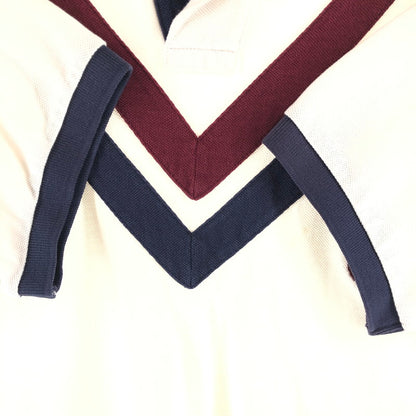 【中古品】【メンズ】 POLO RALPH LAUREN ポロ ラルフローレン ビッグポニー カスタムフィット 鹿の子ポロシャツ 146-260506-sy-05-otoh サイズ：L カラー：レッド・ブルー・ホワイト系 万代Net店