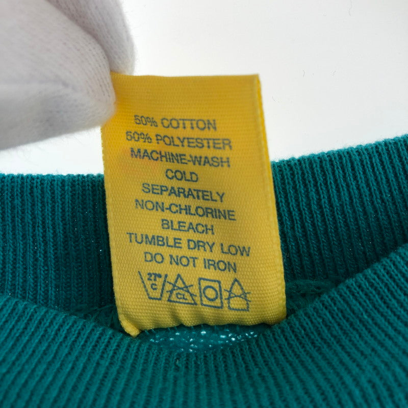 【中古品】【メンズ】 Sweats Appeal byTultex スウェッツ・アピール・バイ・タルテックス ヴィンテージスウェット 長袖スウェット 146-260511-sy-06-otoh サイズ：L カラー：エメラルドグリーン/ターコイズ系 万代Net店