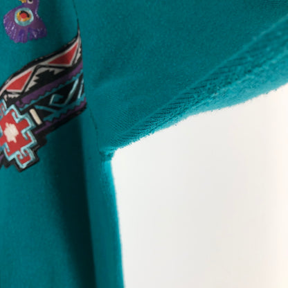 【中古品】【メンズ】 Sweats Appeal byTultex スウェッツ・アピール・バイ・タルテックス ヴィンテージスウェット 長袖スウェット 146-260511-sy-06-otoh サイズ：L カラー：エメラルドグリーン/ターコイズ系 万代Net店