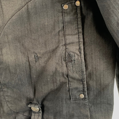 【中古品】【メンズ】 HARLEY DAVIDSON ハーレーダビッドソン WILLIE G WINGED SKULL JACKET コットン ジャケット 145-260607-st-02-otoh カラー：ブラック 万代Net店