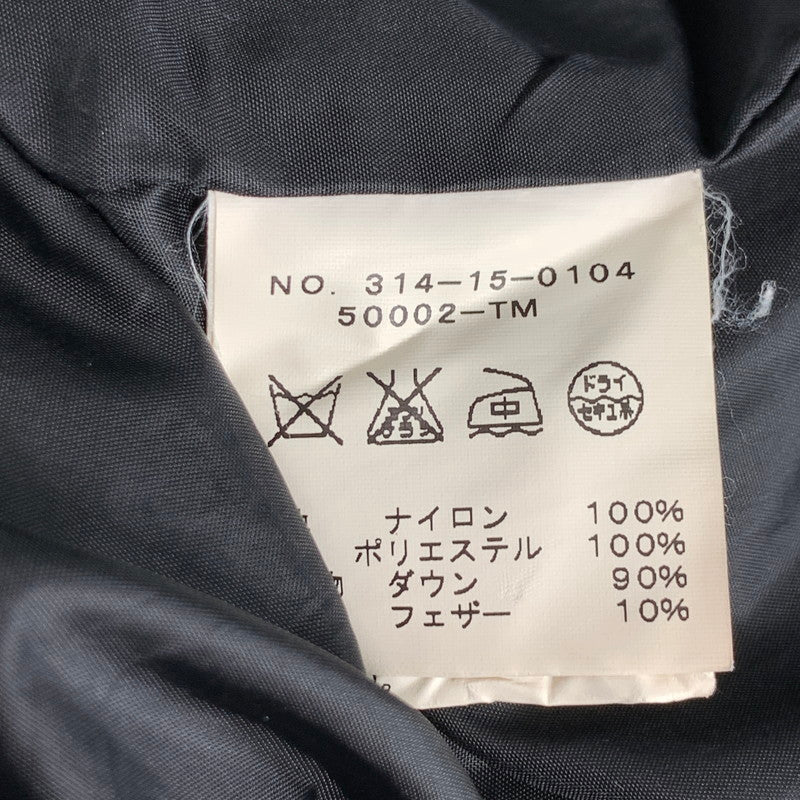 【中古品】【レディース】 SHIPS シップス SHIPS×LIMONTA ダウン コート ジャケット アウター ブランド 古着 (fuz) 169-260606-gm-04-oto サイズ：38 カラー：ブラック 万代Net店