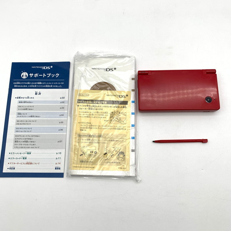 【中古品】 ニンテンドーDsi 本体 レッド ※タッチペン1本 ACアダプタ欠品 023-260916-st-18-otoh 万代Net店