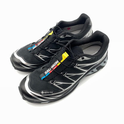 【中古美品】【メンズ】 SALOMON サロモン 474506 XT-6 GTX スニーカー 靴 162-260628-st-05-otoh カラー：ブラック/エボニー/ルナロック 万代Net店