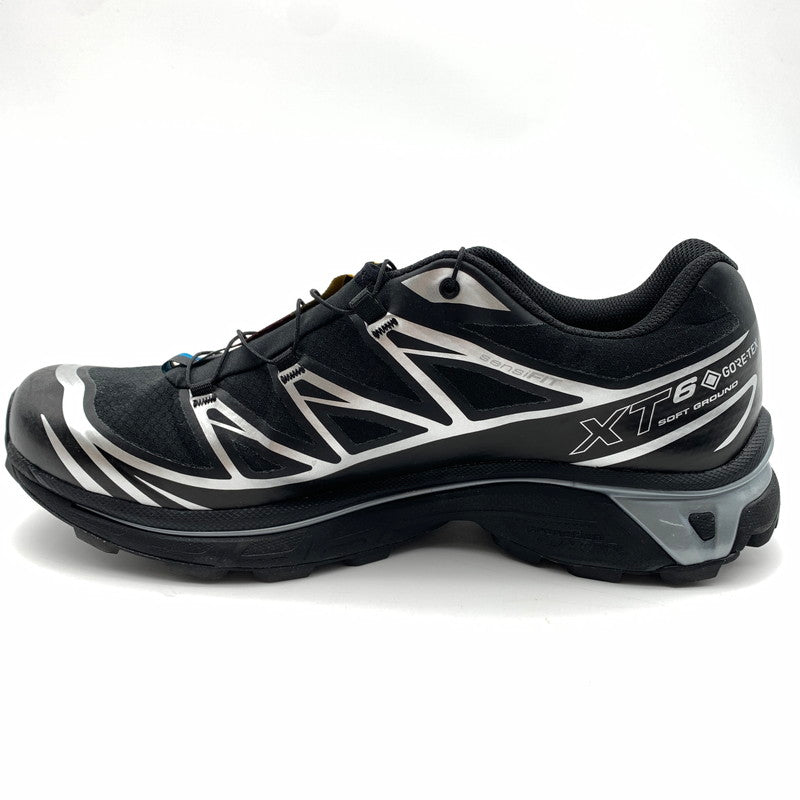 【中古美品】【メンズ】 SALOMON サロモン 474506 XT-6 GTX スニーカー 靴 162-260628-st-05-otoh カラー：ブラック/エボニー/ルナロック 万代Net店