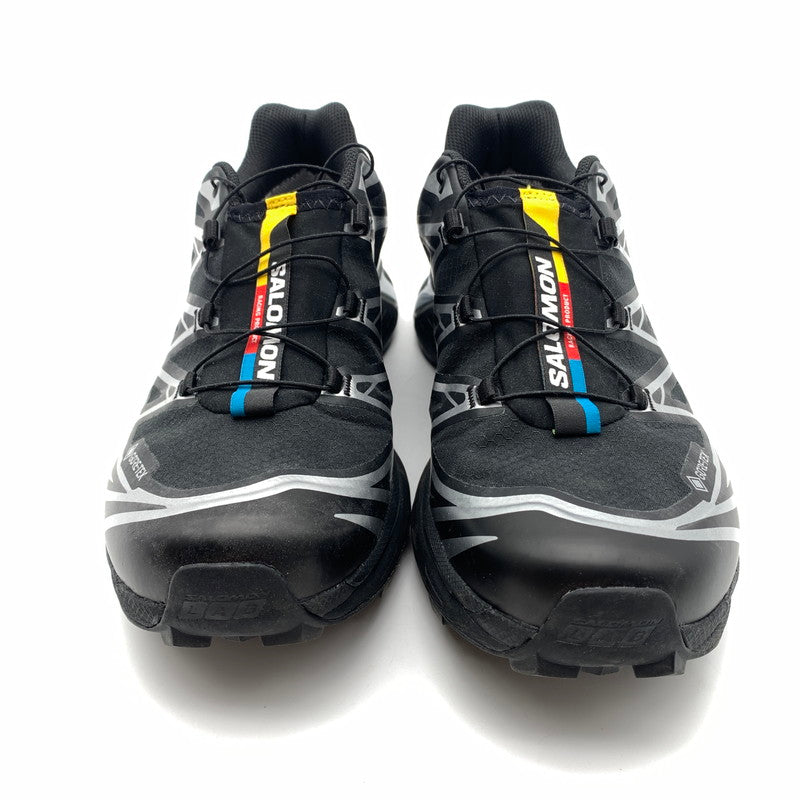 【中古美品】【メンズ】 SALOMON サロモン 474506 XT-6 GTX スニーカー 靴 162-260628-st-05-otoh カラー：ブラック/エボニー/ルナロック 万代Net店