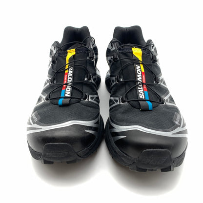 【中古美品】【メンズ】 SALOMON サロモン 474506 XT-6 GTX スニーカー 靴 162-260628-st-05-otoh カラー：ブラック/エボニー/ルナロック 万代Net店