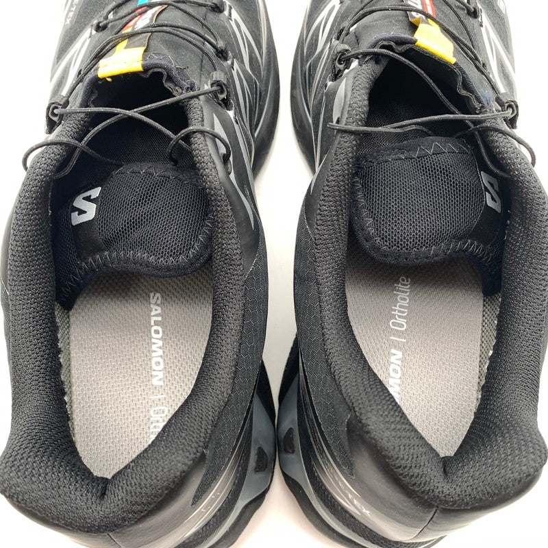【中古美品】【メンズ】 SALOMON サロモン 474506 XT-6 GTX スニーカー 靴 162-260628-st-05-otoh カラー：ブラック/エボニー/ルナロック 万代Net店